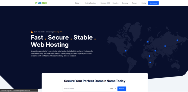 Host Your Website with IP Web Tech! - 1/5