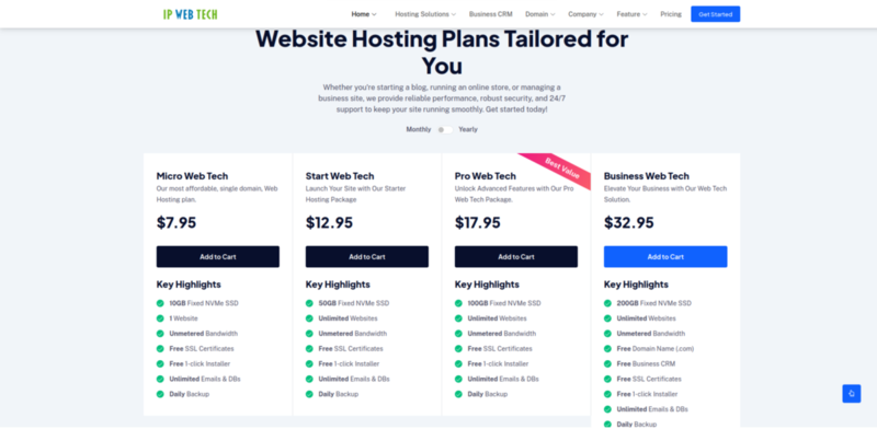 Host Your Website with IP Web Tech! / 2