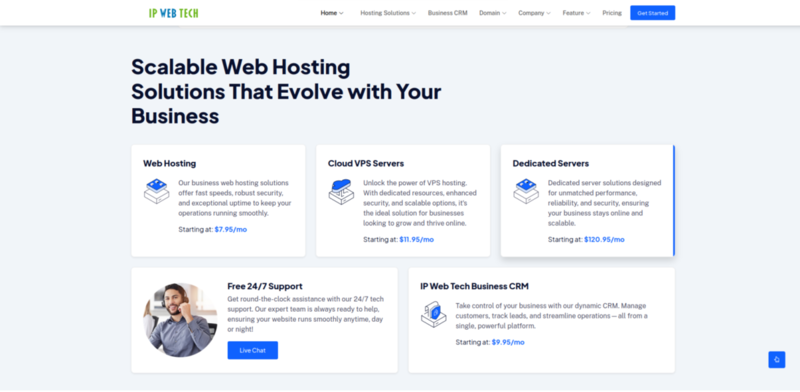 Host Your Website with IP Web Tech! - 3/5